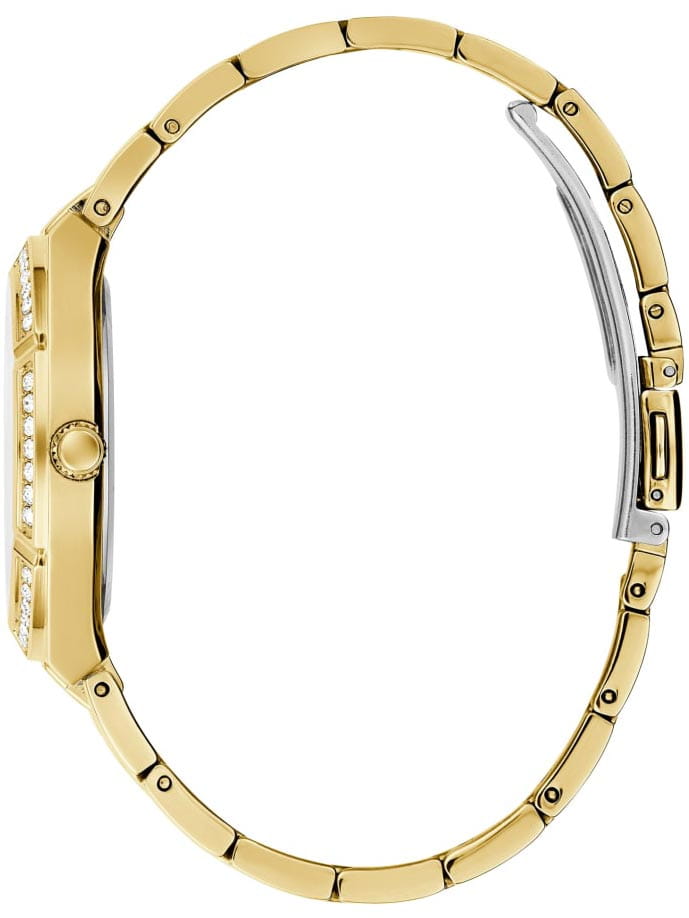 Guess Guess GW0033L8,  сша женские часы на браслете сталь с ip покрытием боковой вид