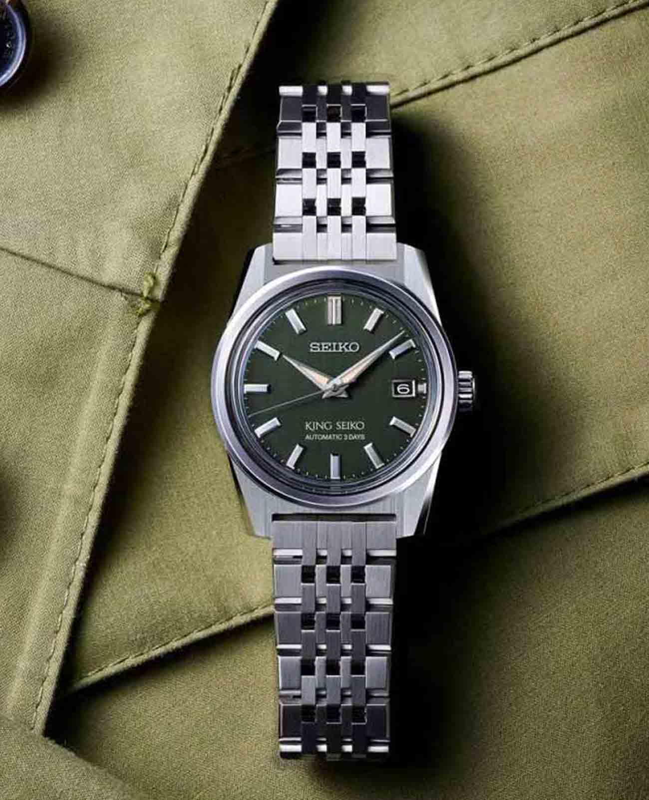 Seiko Seiko King Seiko SPB391J1 , наручные мужские часы фото под углом