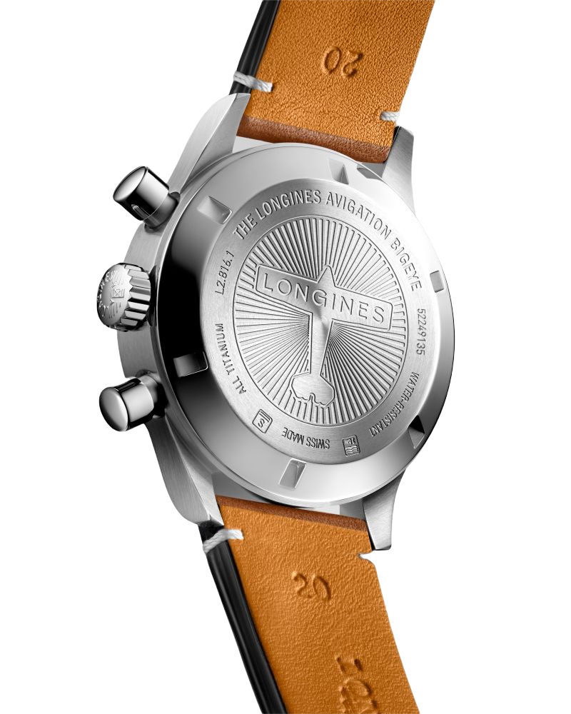 Longines Longines Avigation Big Eye L2.816.1.93.2 , наручные мужские часы фото под углом