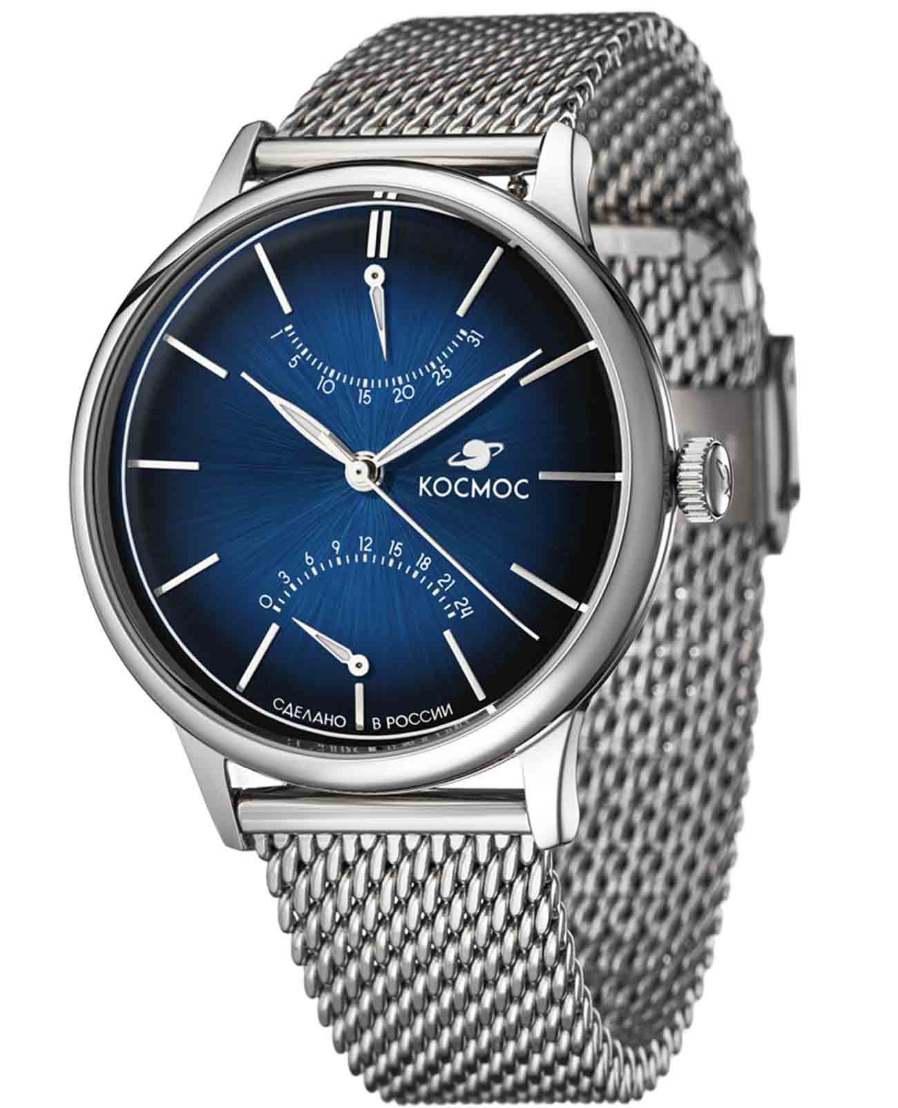 Космос Космос Космопорт K 058.10.36 , наручные мужские часы фото под углом