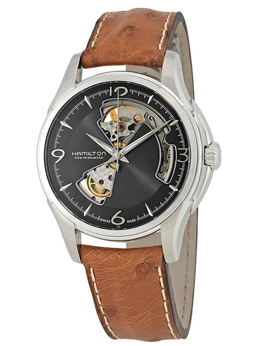 Hamilton Hamilton Jazzmaster Open Heart Auto H32565585 , наручные мужские часы фото под углом