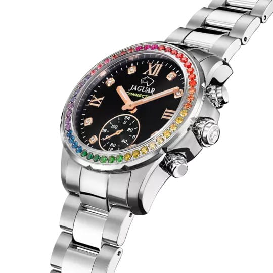 Jaguar Jaguar Connected Lady J980/5, connected швейцария женские часы на браслете нержавеющая сталь боковой вид