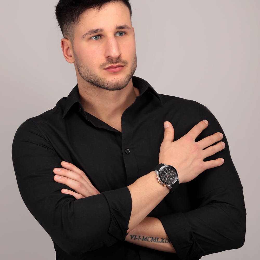 Maserati Maserati Sfida Chrono R8871640002 кварцевые мужские часы часы крупный план черный циферблата