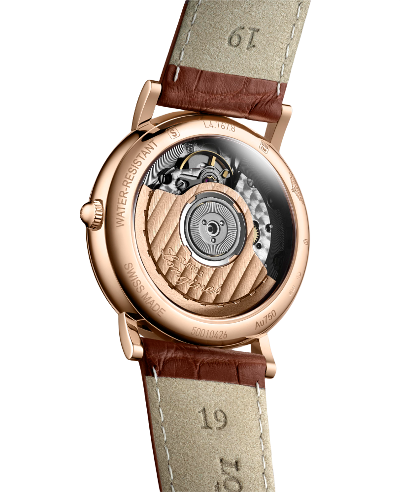 Longines Longines Heritage L4.767.8.73.2 , наручные мужские часы фото под углом