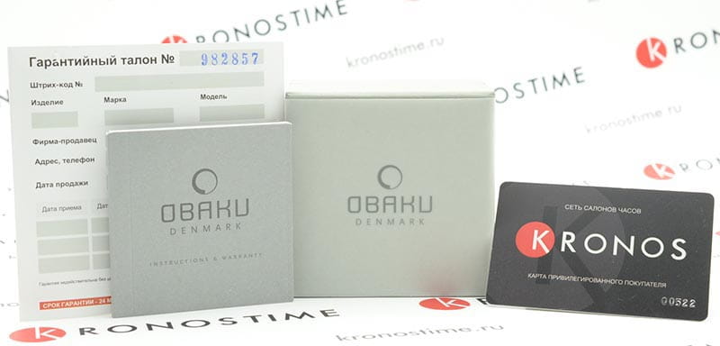 Obaku Obaku V197GXVLML кварцевые мужские часы часы крупный план синий циферблата