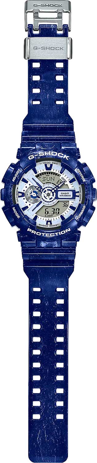Casio Casio G-Shock GA-110BWP-2A мужские часы  циферблат на запястье
