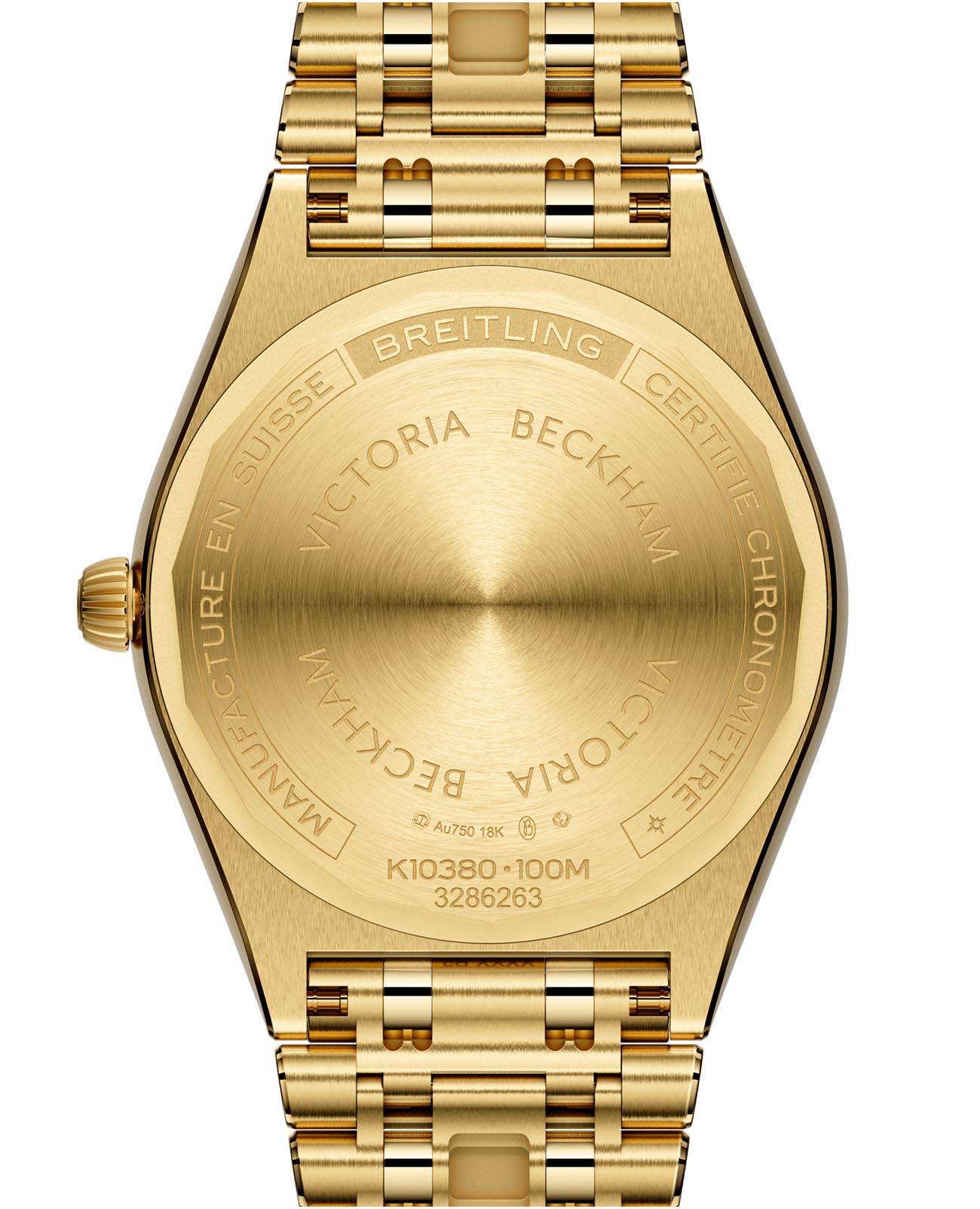 Оригинальные часы Breitling Breitling Chronomat Automatic 36 Victoria Beckham K103801A1L1K1 механические калибр механизма  общий вид