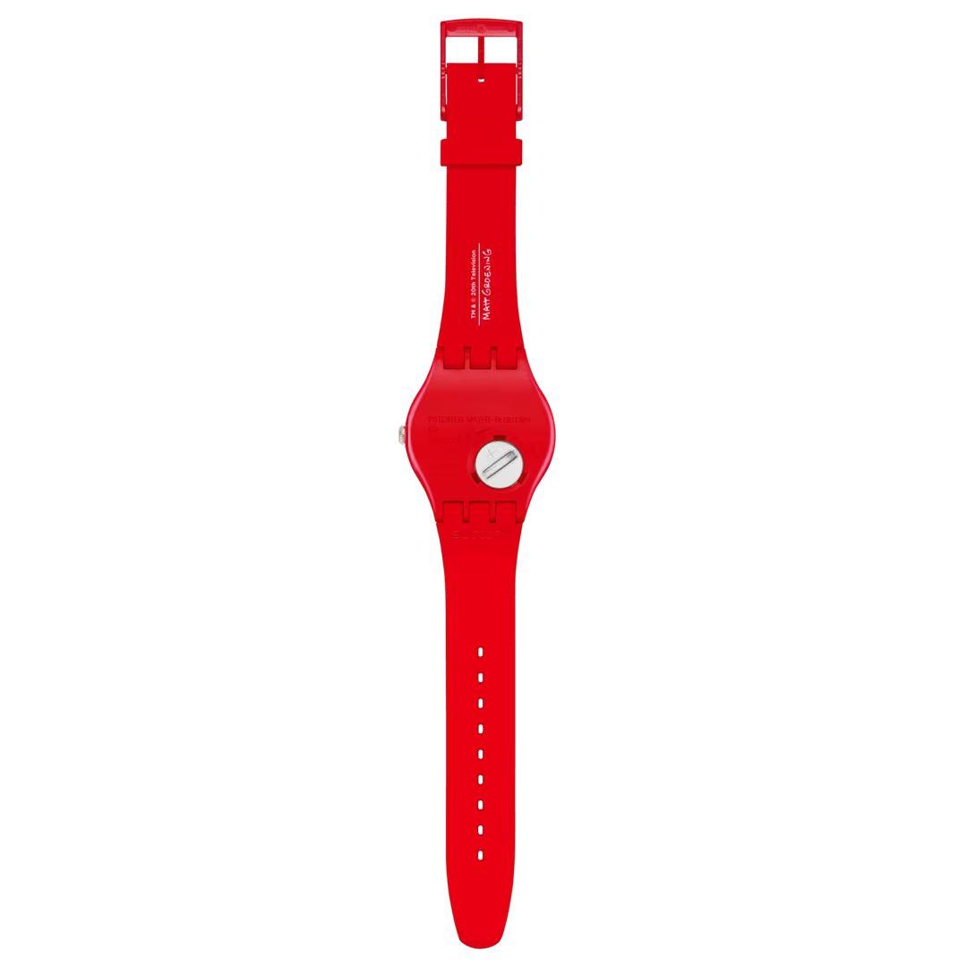 Оригинальные часы Swatch Swatch New Gent Biosourced SO29Z120 кварцевые калибр механизма  общий вид