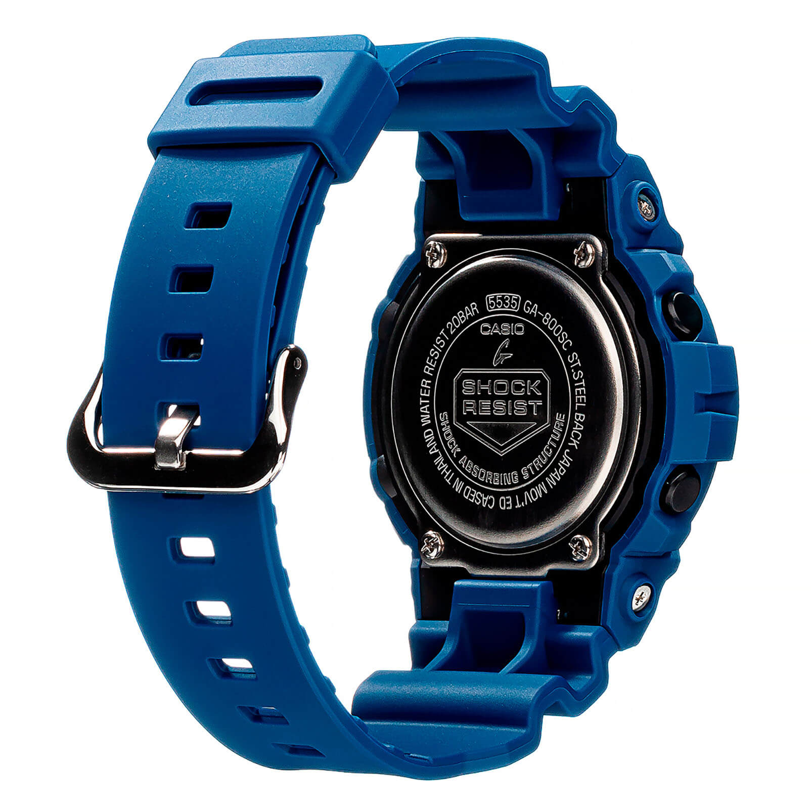 Оригинальные часы Casio Casio G-Shock GA-800SC-2A электронные калибр механизма  общий вид