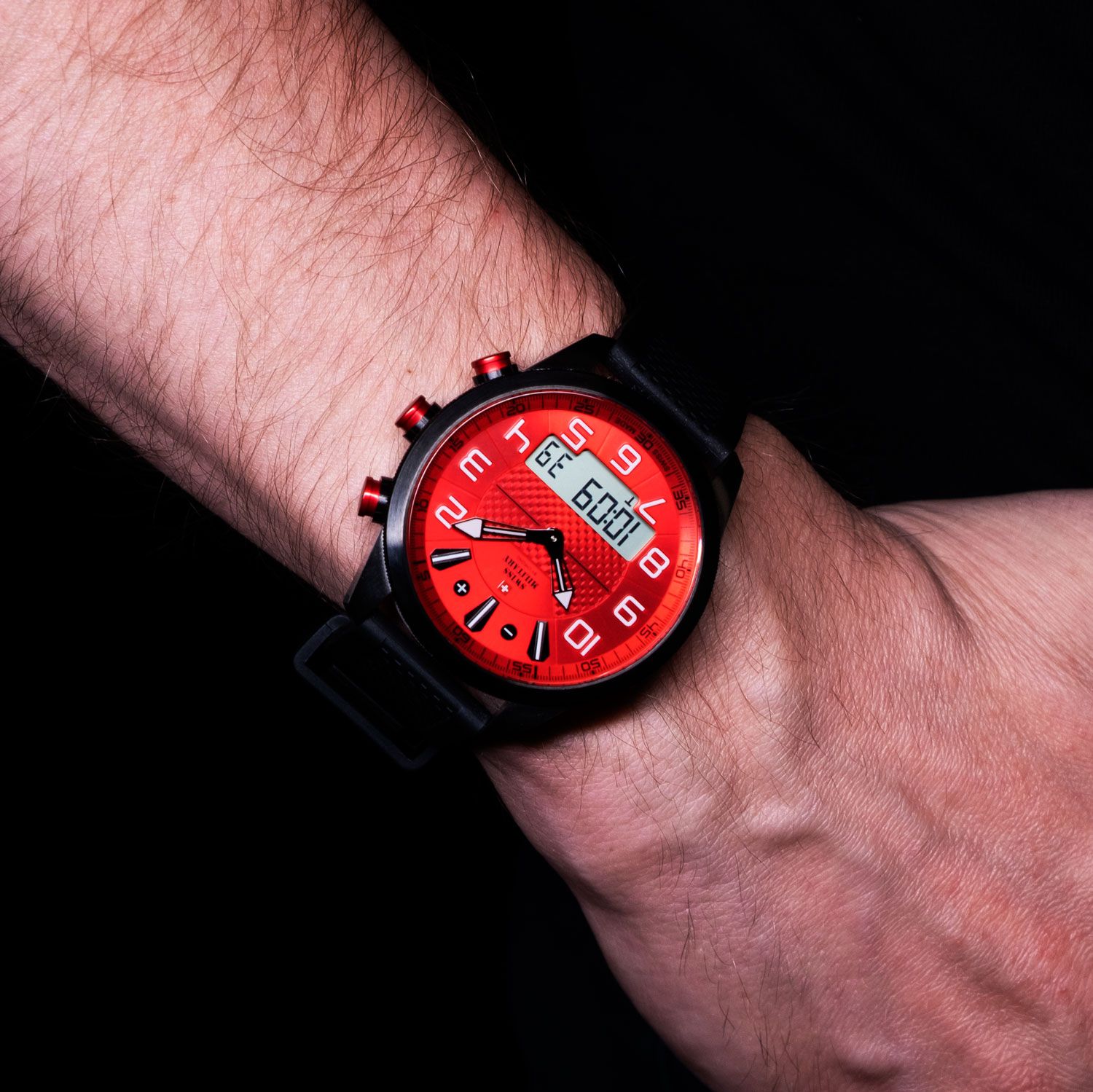 Swiss Military by Chrono Swiss Military by Chrono SM34061.02  - задняя крышка сталь корпуса, швейцария часы