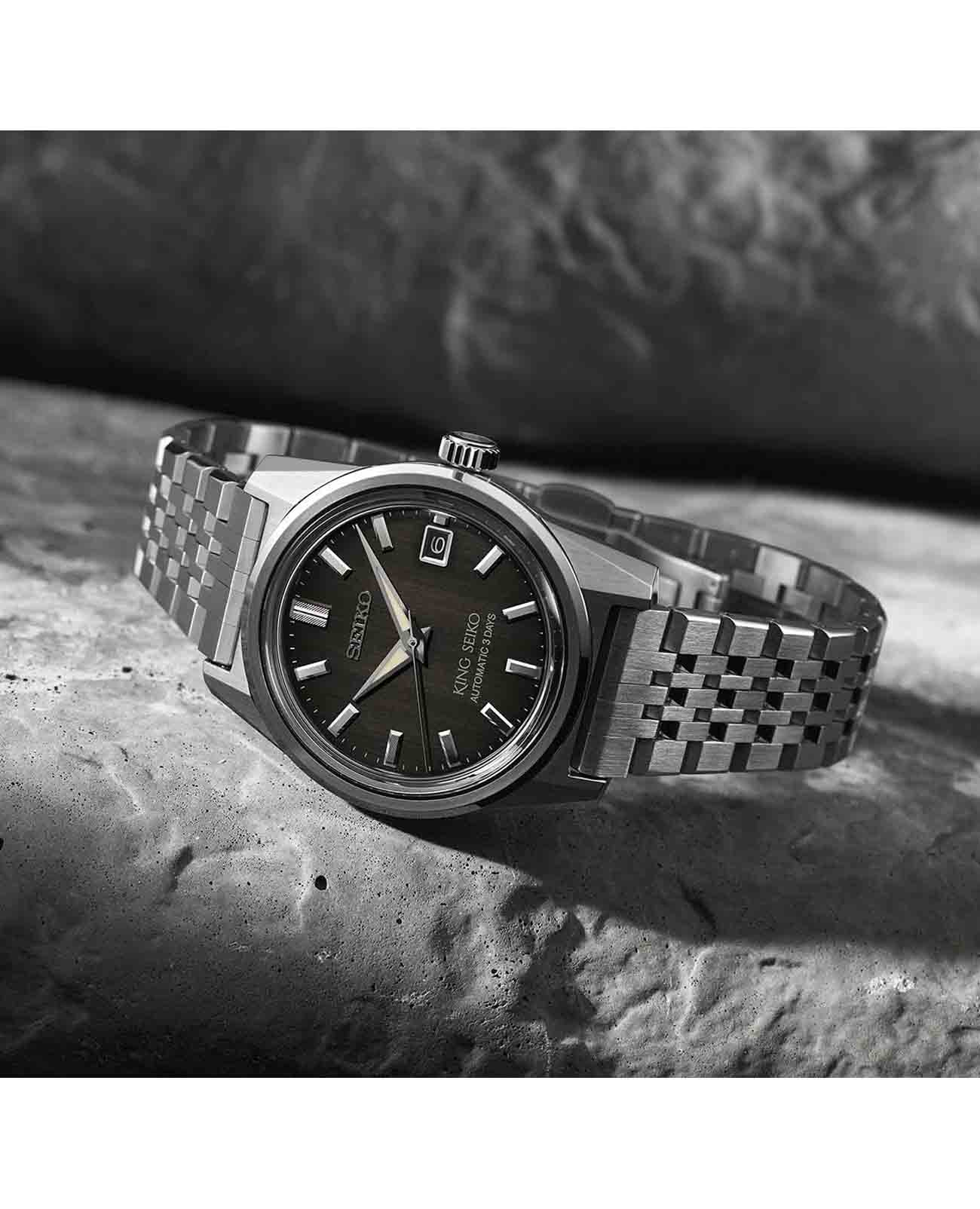 Seiko Seiko King Seiko SPB387J1, king seiko япония мужские часы на браслете нержавеющая сталь боковой вид