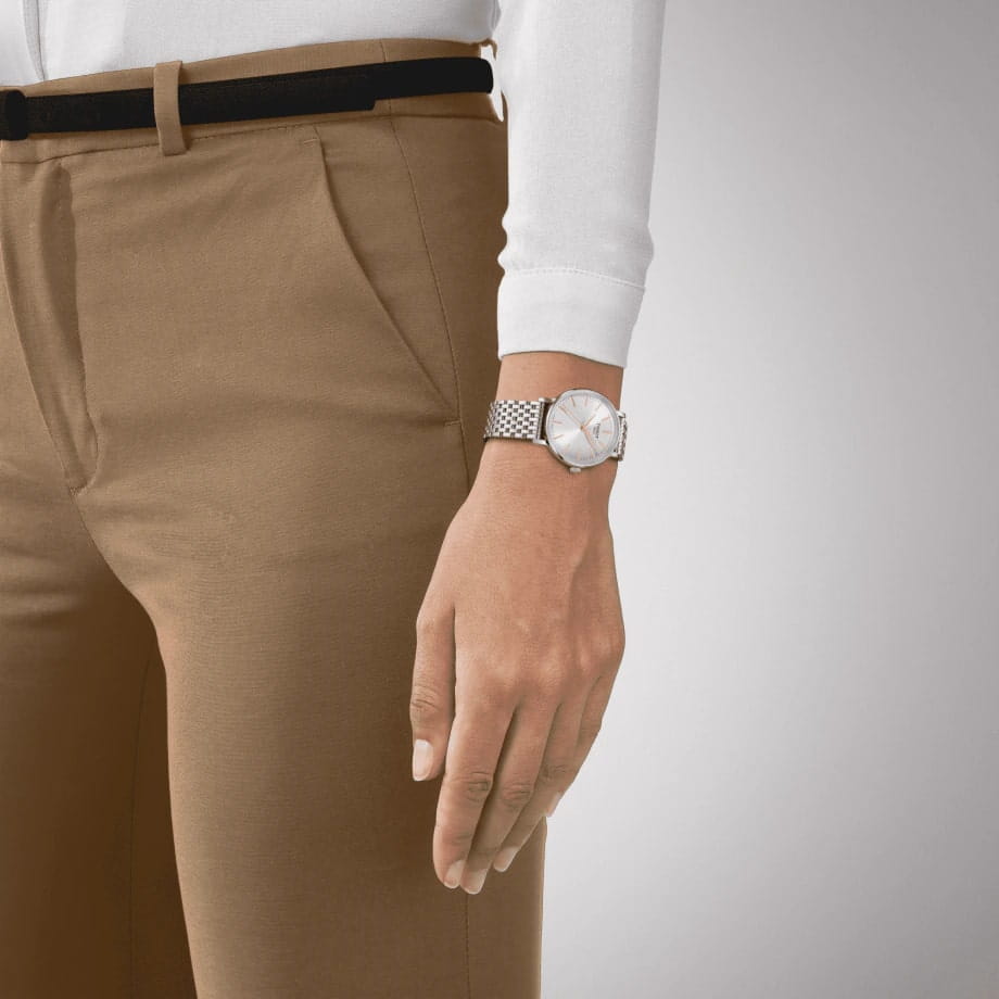 Tissot Tissot Everytime Lady T143.210.11.011.01 Everytime, наручные женские часы фото под углом