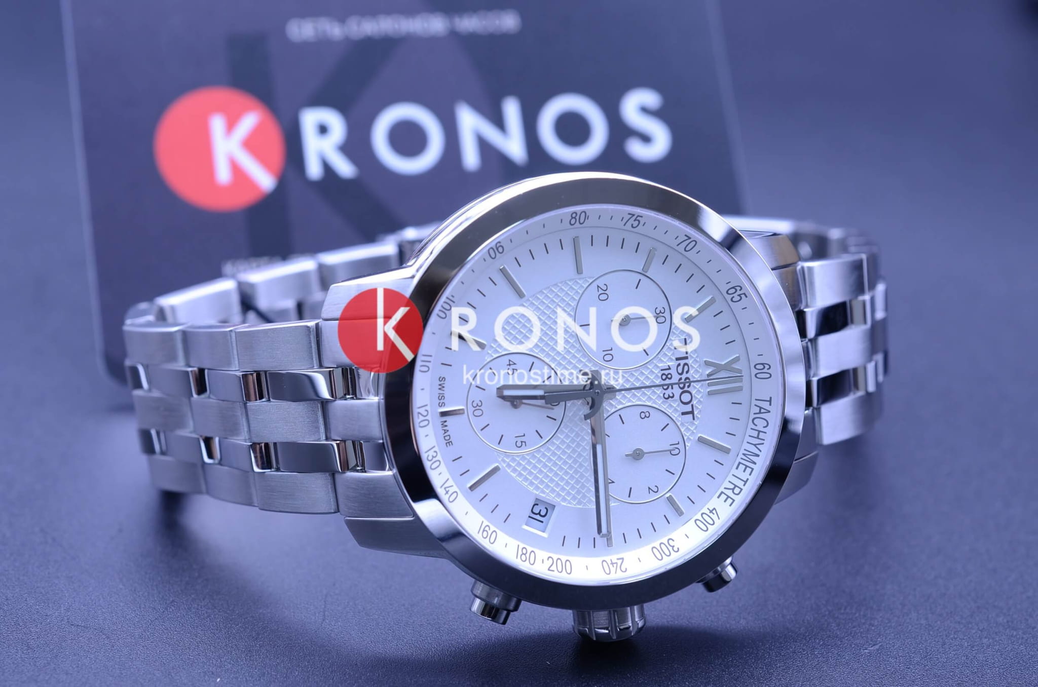 Tissot Tissot PRC 200 Fencing Chronograph T055.417.11.018.00, t-sport швейцария мужские часы на браслете нержавеющая сталь боковой вид