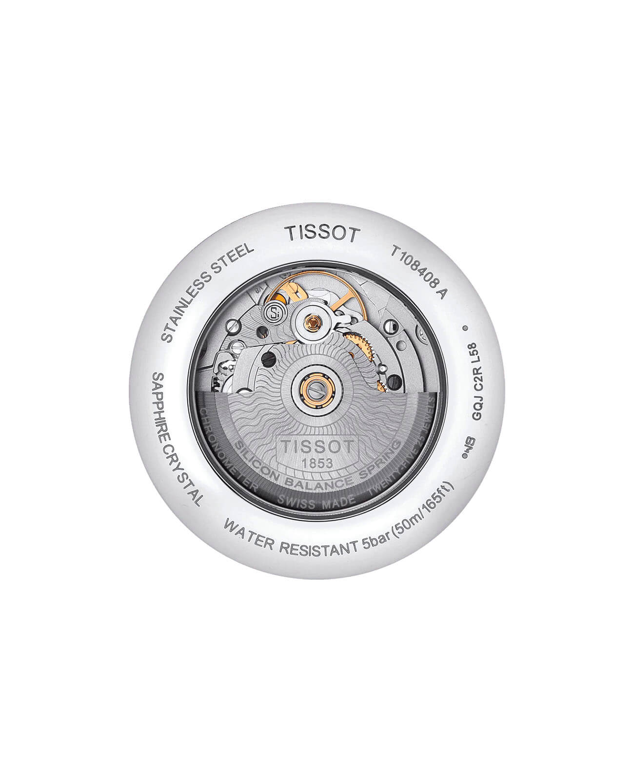 Tissot Tissot Ballade Powermatic 80 COSC T108.408.22.037.01 Ballade, наручные мужские часы фото под углом