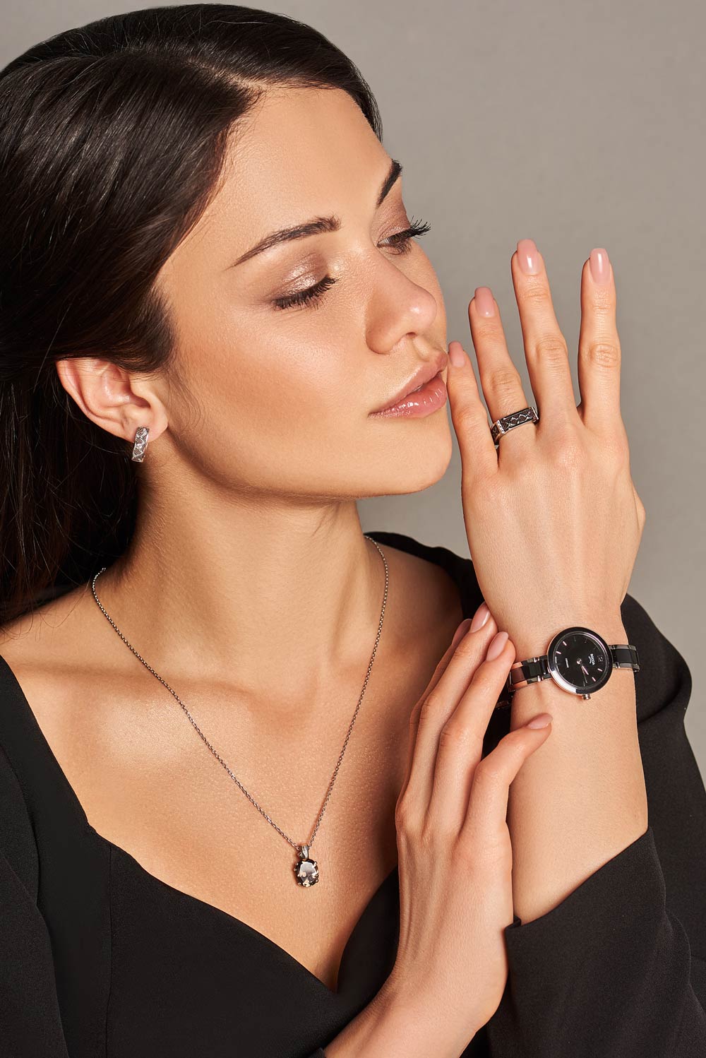 Boccia Titanium Boccia Titanium 3333-02 , наручные женские часы фото под углом