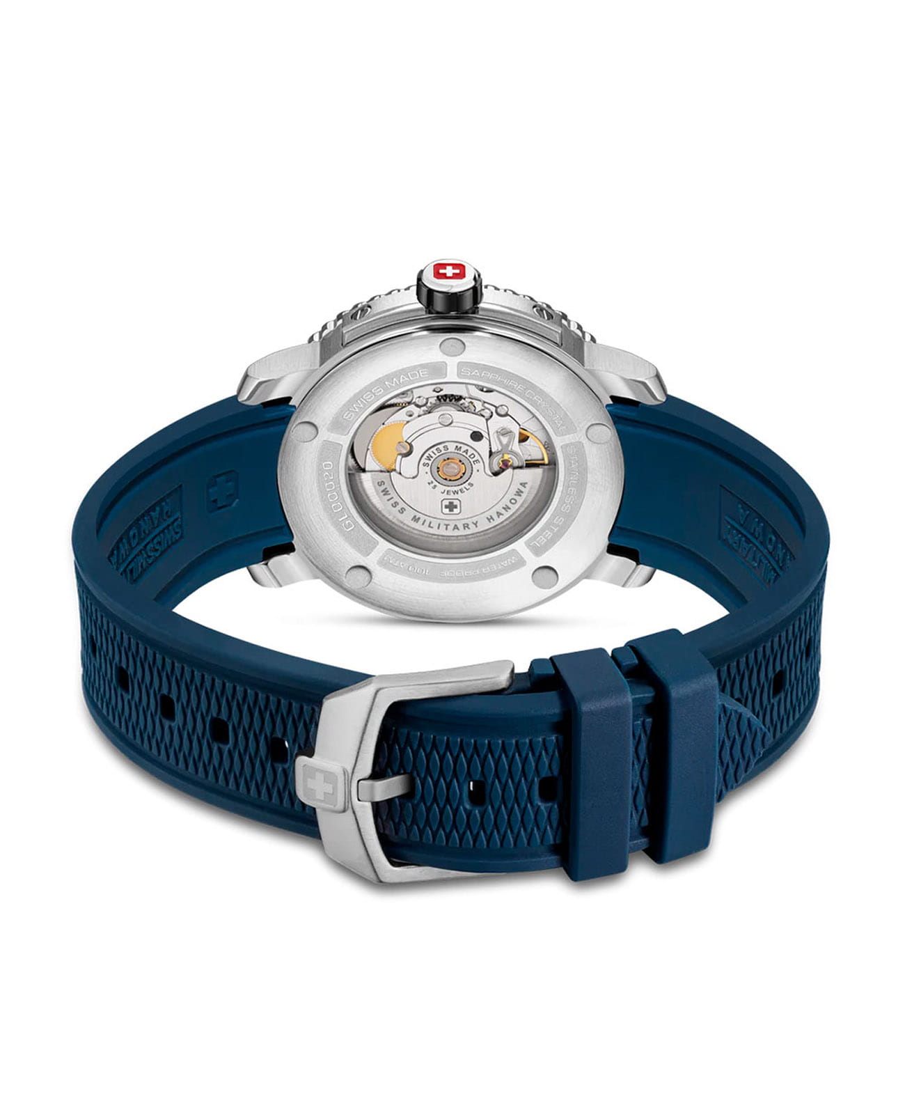 Swiss Military Hanowa SMWGL0002002-SET мужские часы застежка крупным планом