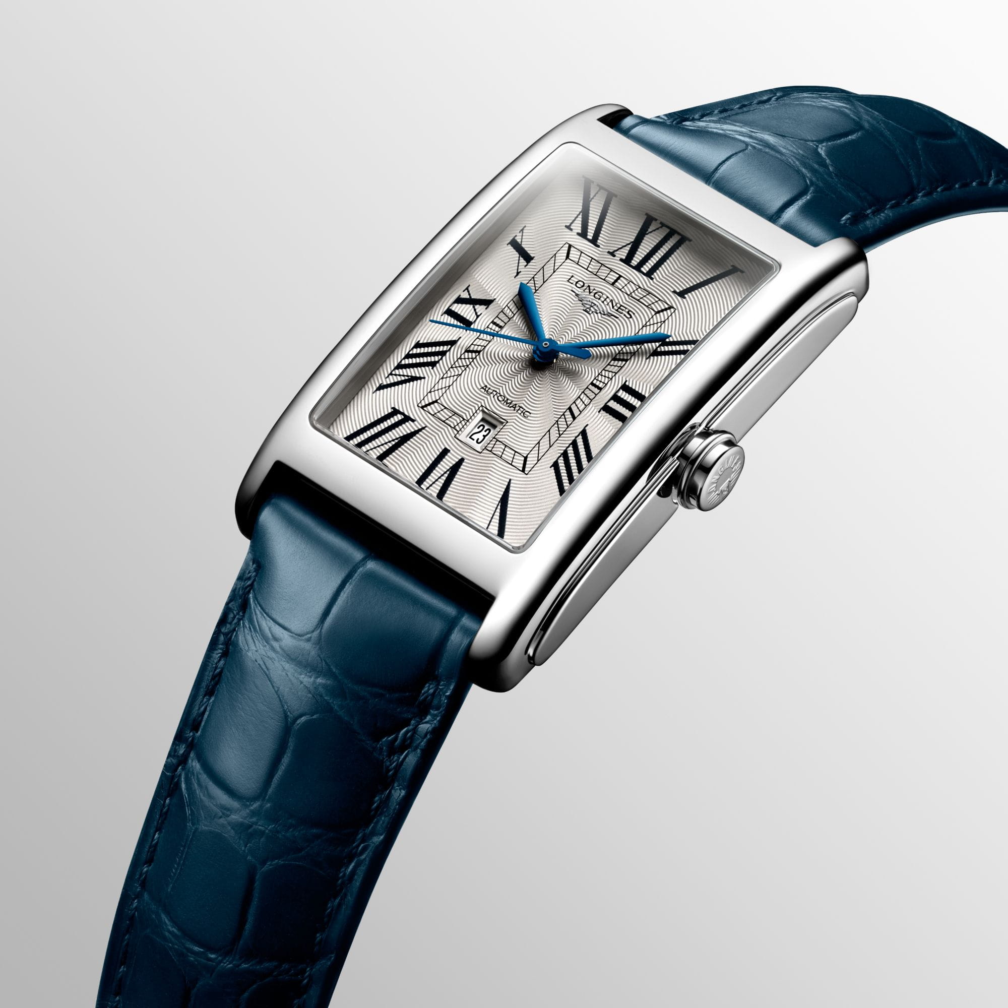 Longines Longines DolceVita L5.767.4.71.9 мужские часы серебристый циферблат на запястье