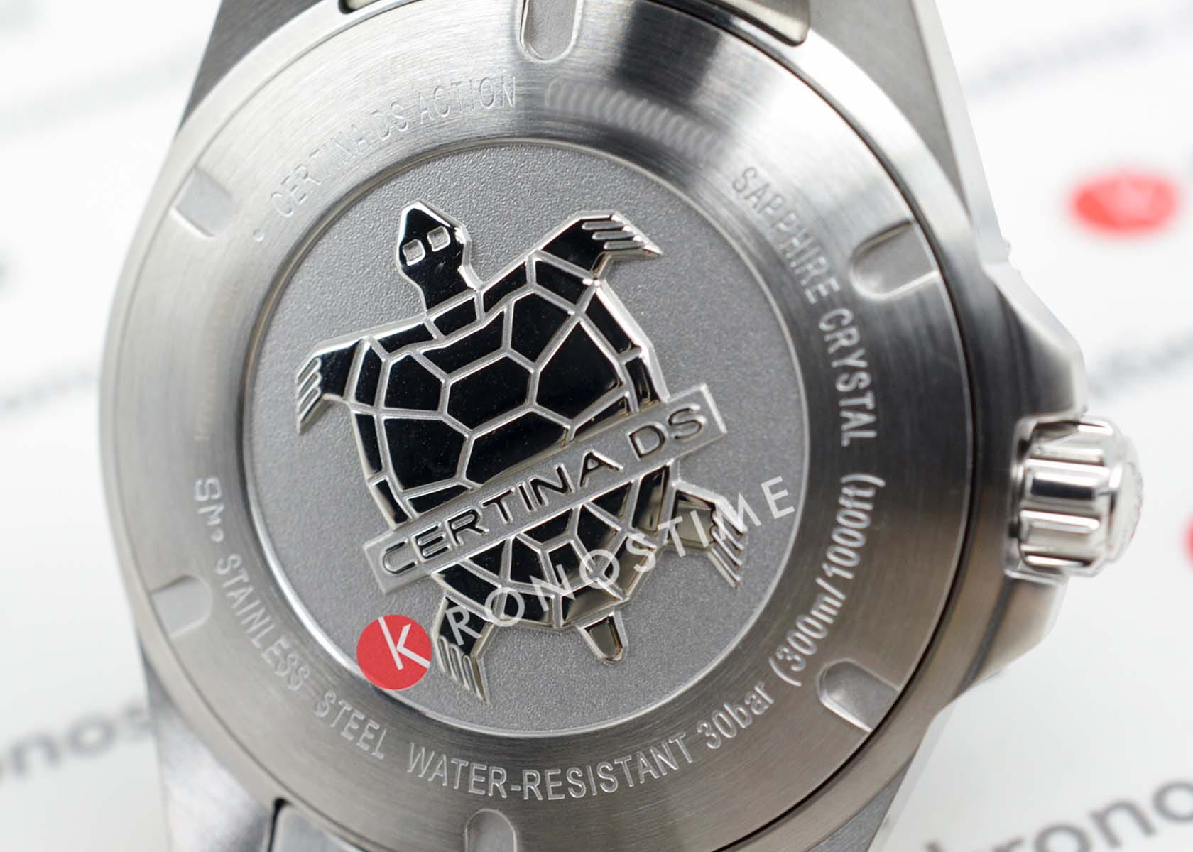 Certina Certina DS Action C048.410.11.091.00 DS Action - задняя крышка металл сталь корпуса, швейцария часы