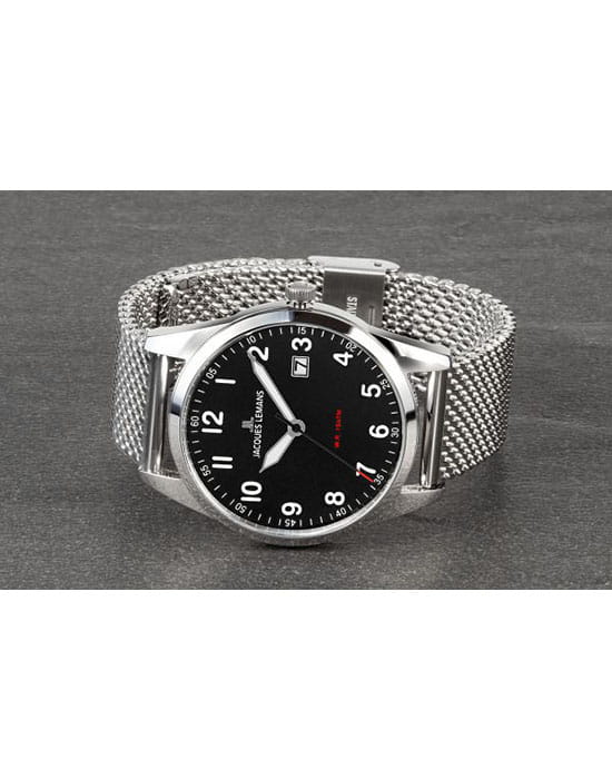 Jacques Lemans Jacques Lemans 1-2002H , наручные мужские часы фото под углом