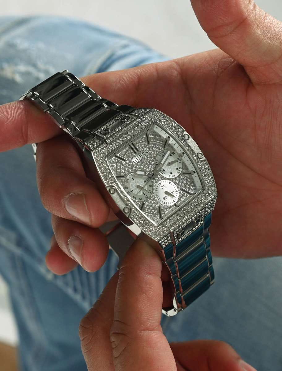 Guess Guess Trend GW0094G1  - задняя крышка металл сталь корпуса, сша часы