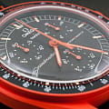 Часы Swatch x Omega Bioceramic Moonswatch Mission on Earth: Lava SO33O100 фото 6