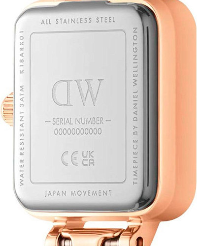 Daniel Wellington Quadro Mini Melrose Blush DW00100650