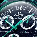 Часы Swatch x Omega Bioceramic Moonswatch Mission on Earth: Polar Lights SO33L103 фото 4